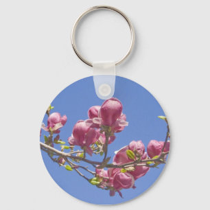 Porte-clés Porte - clé, "branche de magnolia "