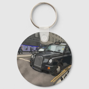 Porte-clés porte - clé britannique de taxi
