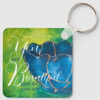 Porte-clés porte - clé "Broken into Beauty"