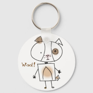 Porte-clés Porte - clé Brown de chien de Spottie