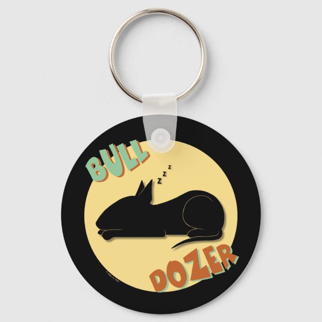 Porte-clés Porte - clé Bull Dozer (Recto)