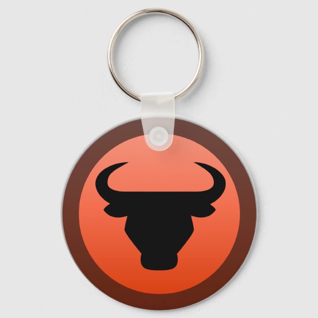 Porte-clés Porte - clé Bull Rage (Recto)