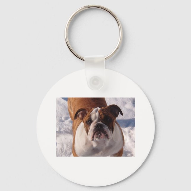 Porte-clés Porte - clé Bulldog (Recto)