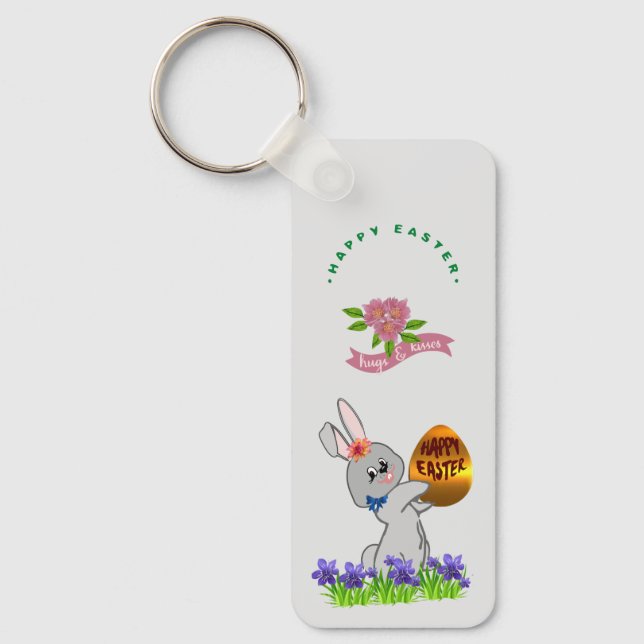 Porte-clés Porte - clé Bunny de Pâques (Recto)