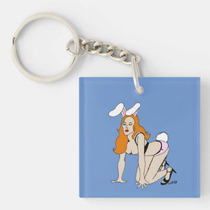 Porte-clés porte - clé bunnygirl