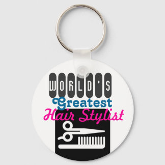 Porte-clés Porte - clé cadeau coiffeur - Le plus grand du mon