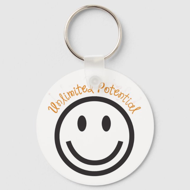 Porte-clés Porte - clé-cadeau positif - Potentiel illimité (Recto)