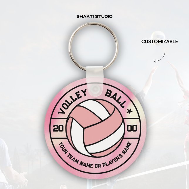 Porte-clés Porte - clé cadeau Souvenir de Volley-ball Femmes  (Créateur téléchargé)