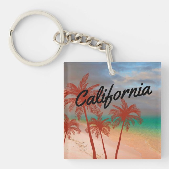 Porte-clés Porte - clé californien (Devant)