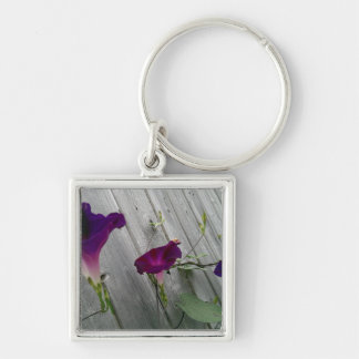 Porte-clés Porte - clé Carré floral