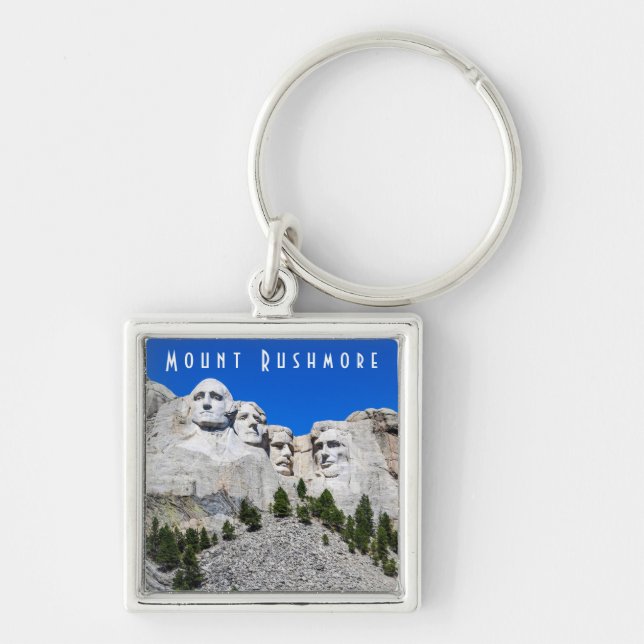 Porte-clés Porte - clé Carré Mount Rushmore (Devant)