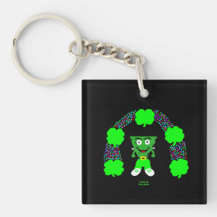 Porte-clés Porte - clé Carré St. Patrick's FrankenCheese