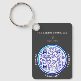 Porte-clés Porte - clé Carte de visite virtuel (code QR + bal