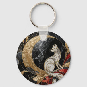 Porte-clés Porte - clé Cat Deco