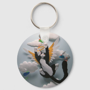 Porte-clés Porte - clé Cat Heaven