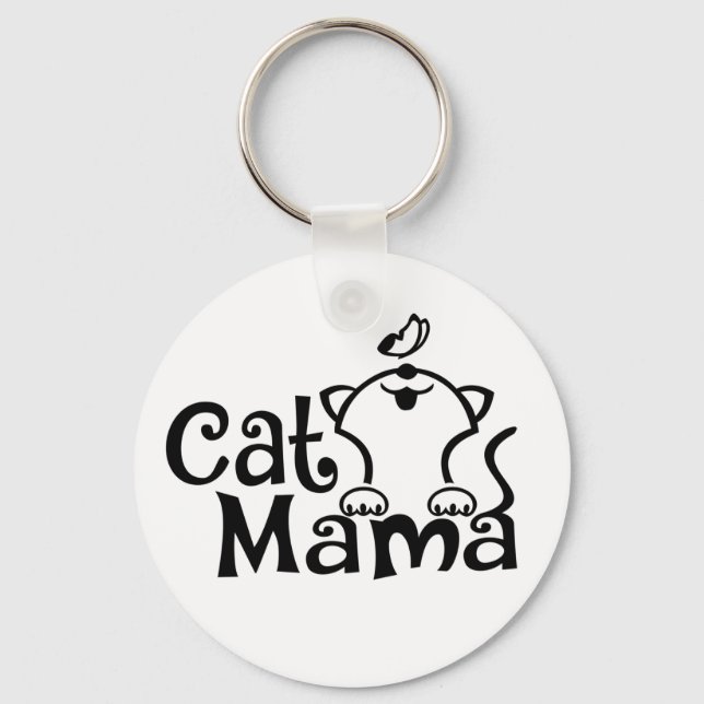 Porte-clés Porte - clé Cat Mama (Recto)