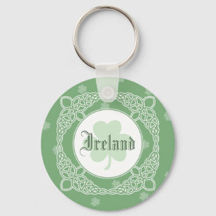 Porte-clés Porte - clé celtique de brume - vert