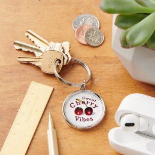 Porte-clés Porte - clé cerises