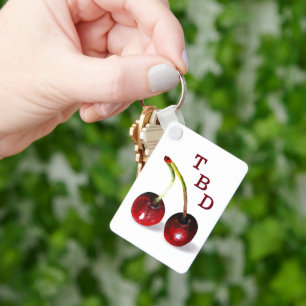Porte-clés Porte - clé cerises