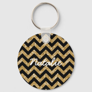 Porte-clés Porte - clé Chevron Parties scintillant Look