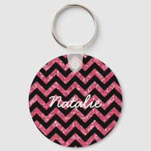 Porte-clés Porte - clé Chevron Parties scintillant Look