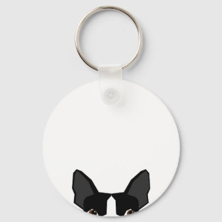Porte-clés Porte - clé chien de Boston Terrier