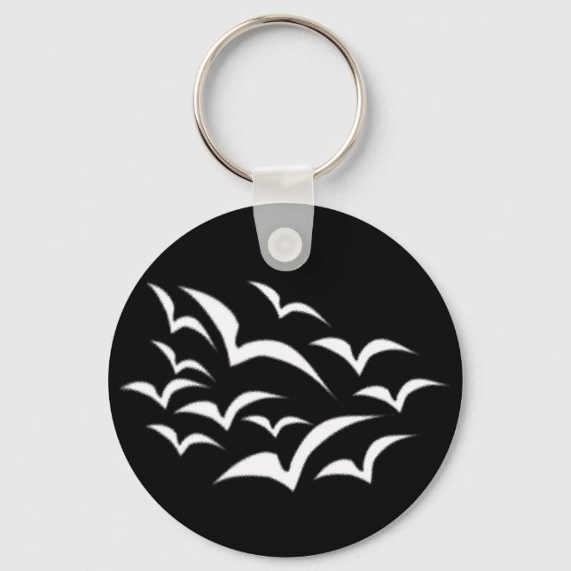 Porte-clés Porte - clé Cloud Bat Blanc (Recto)
