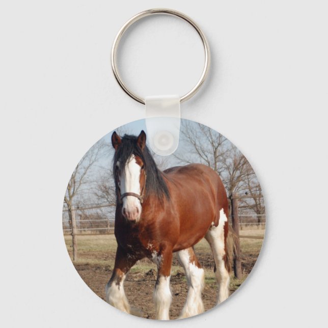 Porte-clés Porte - clé Clydesdale (Recto)