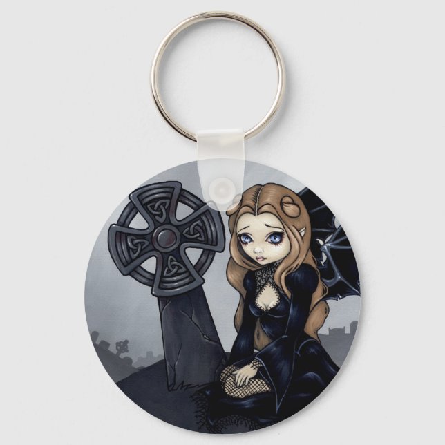 Porte-clés porte - clé "condamné dès le début" (Recto)