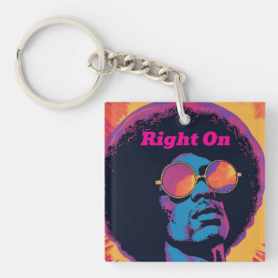Porte-clés Porte - clé cool/rétro