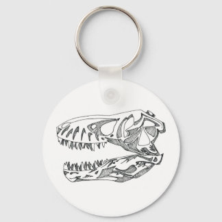 Porte-clés Porte - clé crâne T-Rex