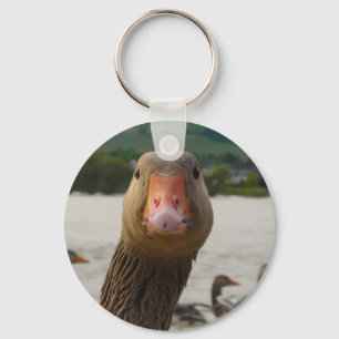 Porte-clés Porte - clé curieux d'oie