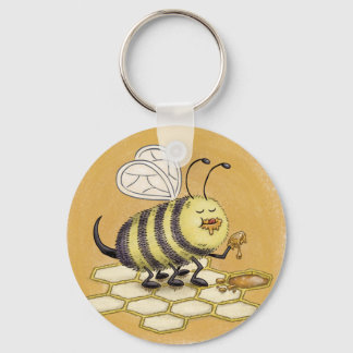 Porte-clés Porte - clé d'abeilles affamées