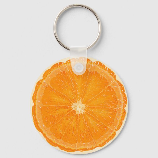 Porte-clés Porte - clé d'agrumes orange (Recto)