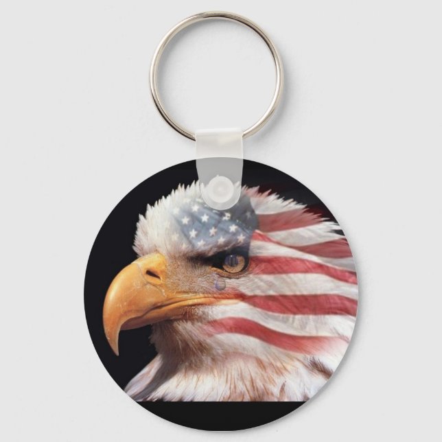 Porte-clés PORTE - CLÉ d'aigle des États-Unis (Recto)