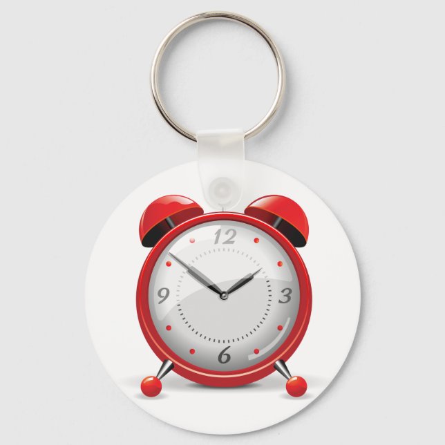 Porte-clés Porte - clé d'alarme rouge (Recto)