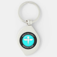 Porte - clé d'alerte Médicale de moulage