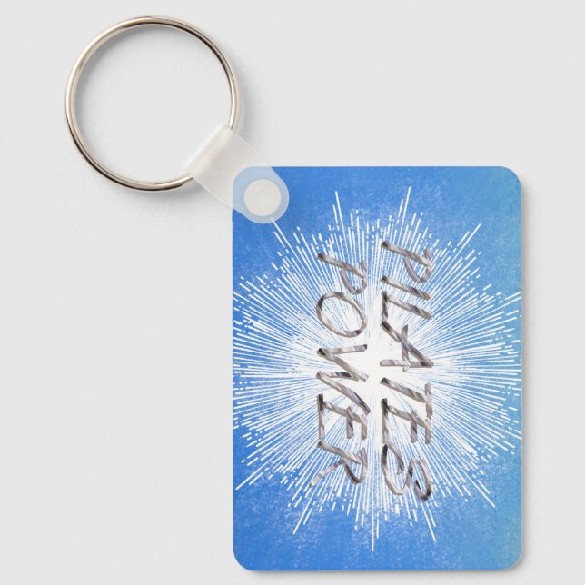 Porte-clés PORTE - CLÉ d'alimentation TOP Pilates (Recto)