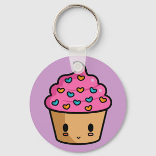 Porte-clés Porte - clé d'amant de petit gâteau