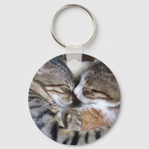 Porte-clés Porte - clé d'amour de chats