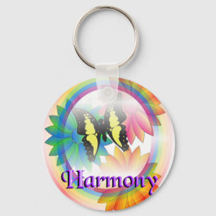 Porte-clés Porte - clé d'arc-en-ciel d'harmonie