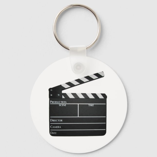 Porte-clés Porte - clé d'ardoise de film Clapet (Recto)