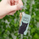 Porte-clés Porte - clé d'art de chat noir personnalisé (Hand)