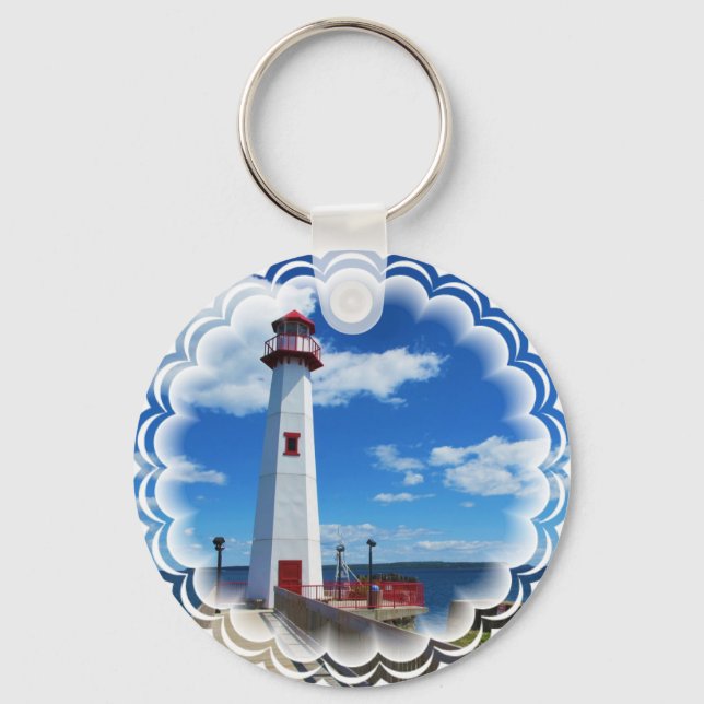Porte-clés Porte - clé d'art phare (Recto)