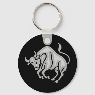Porte-clés Porte - clé d'astrologie Taurus Zodiac