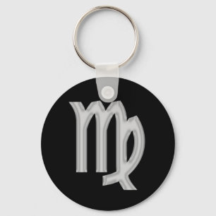 Porte-clés Porte - clé d'astrologie Virgo Zodiac