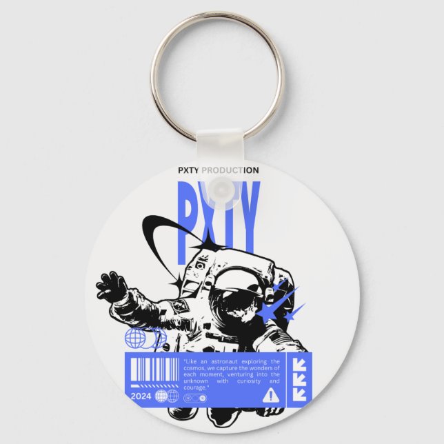 Porte-clés Porte - clé d'astronaute PXTY (Recto)