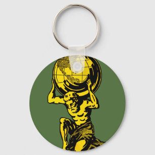 Porte-clés Porte - clé d'atlas (mythologie grecque)