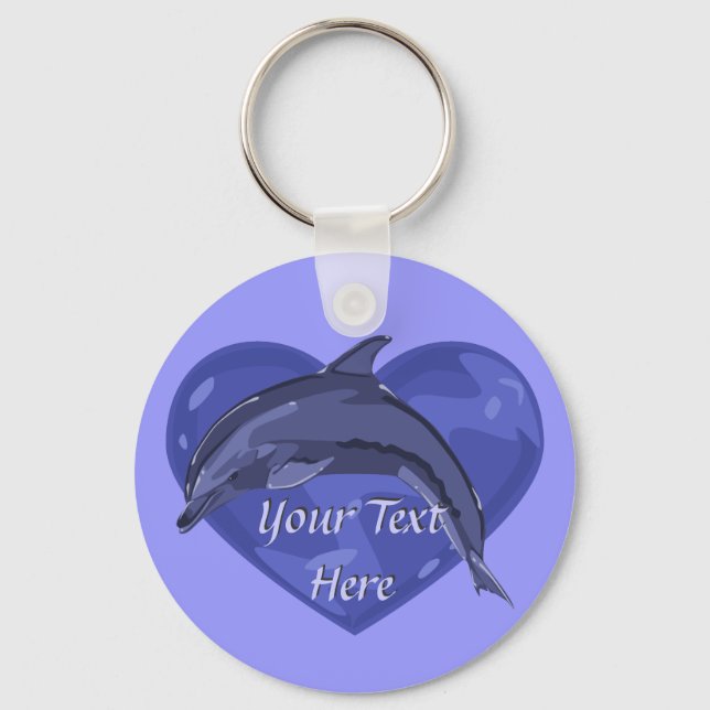 Porte-clés Porte - clé dauphin (Recto)