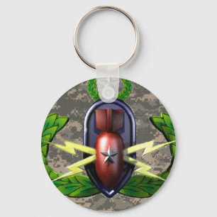 Porte-clés PORTE - CLÉ de badge EOD ACU